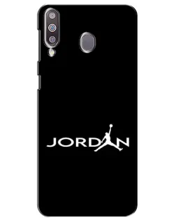 Чохол для Samsung Galaxy M30 (M305) з картинкою «Jordan White Logo» Чохол для Samsung Galaxy M30 (M305) з картинкою «Jordan White Logo»
