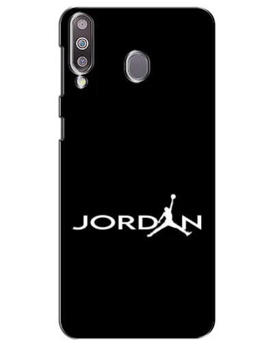 Чохол для Samsung Galaxy M30 (M305) з картинкою «Jordan White Logo»