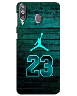 Чохол для Samsung Galaxy M30 (M305) з картинкою «Jordan Cyan 23» Чохол для Samsung Galaxy M30 (M305) з картинкою «Jordan Cyan 23»