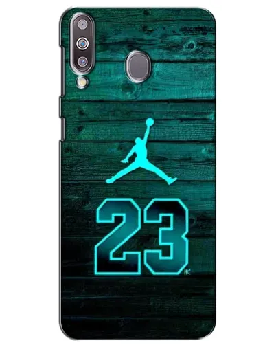 Чохол для Samsung Galaxy M30 (M305) з картинкою «Jordan Cyan 23»