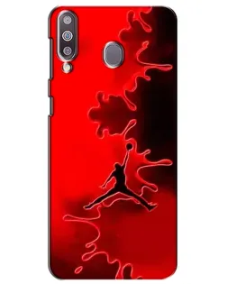 Чохол для Samsung Galaxy M30 (M305) з картинкою «Jordan Red Smoke» Чохол для Samsung Galaxy M30 (M305) з картинкою «Jordan Red Smoke»