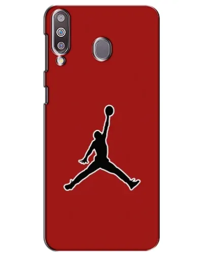 Чохол для Samsung Galaxy M30 (M305) з картинкою «Jordan Red Back»