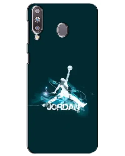 Чохол для Samsung Galaxy M30 (M305) з картинкою «Jordan Blue Fire»