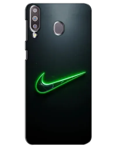 Чохол для Samsung Galaxy M30 (M305) з картинкою «Неоновий контур Nike»