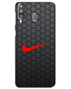 Чохол для Samsung Galaxy M30 (M305) з картинкою «Nike — карбонова сітка» Чохол для Samsung Galaxy M30 (M305) з картинкою «Nike — карбонова сітка»