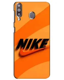 Чохол для Samsung Galaxy M30 (M305) з картинкою «Помаранчевий драйв Nike» Чохол для Samsung Galaxy M30 (M305) з картинкою «Помаранчевий драйв Nike»