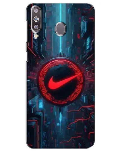 Чохол для Samsung Galaxy M30 (M305) з картинкою «Техногенний стиль Nike»