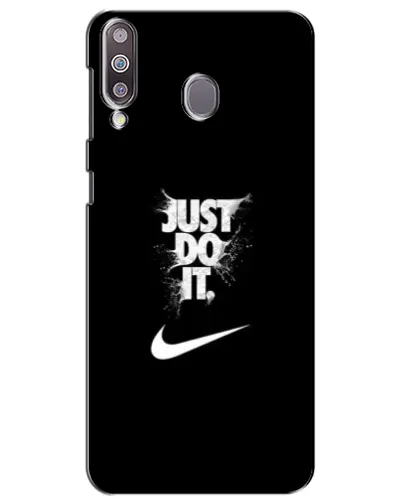 Чохол для Samsung Galaxy M30 (M305) з картинкою «Текстовий принт Nike»