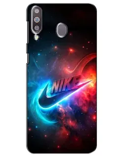 Чохол для Samsung Galaxy M30 (M305) з картинкою «Вогняний логотип Nike» Чохол для Samsung Galaxy M30 (M305) з картинкою «Вогняний логотип Nike»