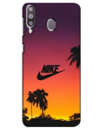 Чохол для Samsung Galaxy M30 (M305) з картинкою «Nike на заході сонця»