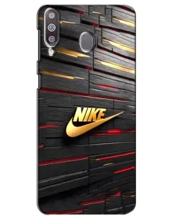 Чохол для Samsung Galaxy M30 (M305) з картинкою «Золотий Nike на металі» Чохол для Samsung Galaxy M30 (M305) з картинкою «Золотий Nike на металі»