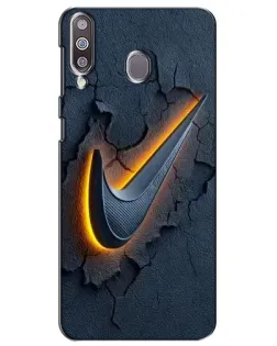 Чохол для Samsung Galaxy M30 (M305) з картинкою «Об'ємний логотип Найк» Чохол для Samsung Galaxy M30 (M305) з картинкою «Об'ємний логотип Найк»