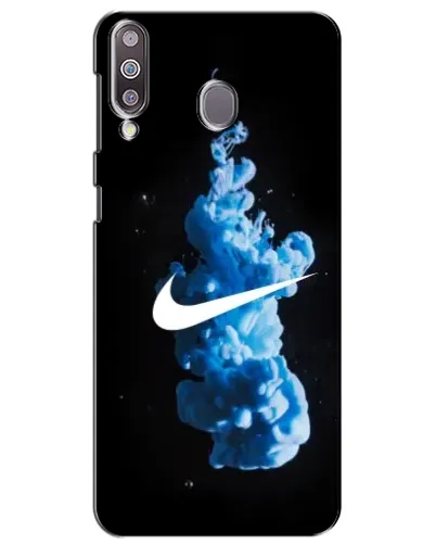 Чохол для Samsung Galaxy M30 (M305) з картинкою «Nike та синій дим»