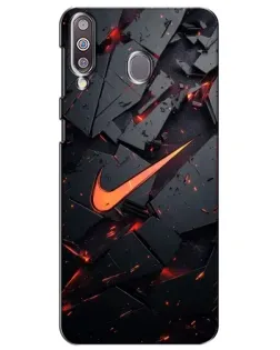 Чохол для Samsung Galaxy M30 (M305) з картинкою «Nike — ефект розломів» Чохол для Samsung Galaxy M30 (M305) з картинкою «Nike — ефект розломів»
