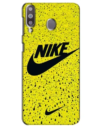 Чохол для Samsung Galaxy M30 (M305) з картинкою «Жовтий текстурний Nike»