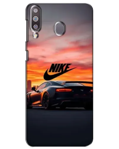 Чохол для Samsung Galaxy M30 (M305) з картинкою «Nike та суперкар»