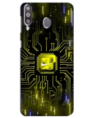 Чохол для Samsung Galaxy M30 (M305) з картинкою «Nike — золота іскра»