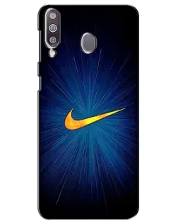 Чохол для Samsung Galaxy M30 (M305) з картинкою «Синій пульс Nike» Чохол для Samsung Galaxy M30 (M305) з картинкою «Синій пульс Nike»