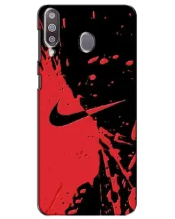 Чохол для Samsung Galaxy M30 (M305) з картинкою «Червоні бризки Nike» Чохол для Samsung Galaxy M30 (M305) з картинкою «Червоні бризки Nike»