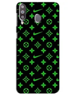 Чехол для Samsung Galaxy M30 (M305) с картинкой «Неоновый принт LV»