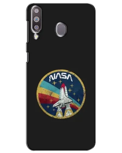 Чохол для Samsung Galaxy M30 (M305) з картинкою «NASA — емблема місії»