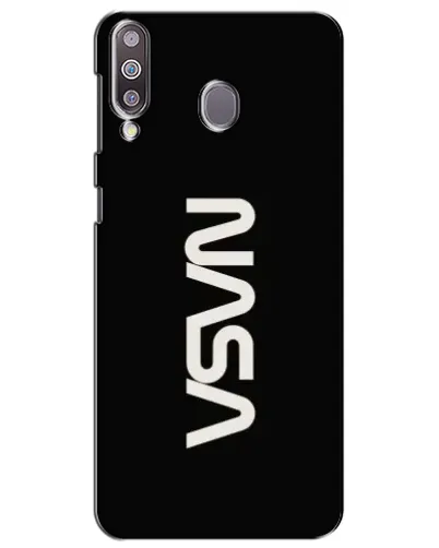 Чохол для Samsung Galaxy M30 (M305) з картинкою «NASA — вертикальний логотип»