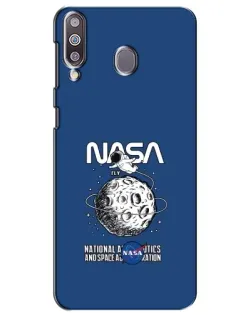 Чохол для Samsung Galaxy M30 (M305) з картинкою «NASA — місячна місія» Чохол для Samsung Galaxy M30 (M305) з картинкою «NASA — місячна місія»
