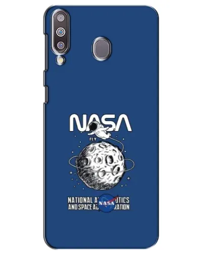 Чохол для Samsung Galaxy M30 (M305) з картинкою «NASA — місячна місія»