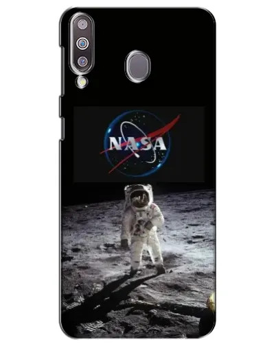 Чохол для Samsung Galaxy M30 (M305) з картинкою «Астронавт на Місяці»