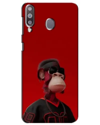 Чохол для Samsung Galaxy M30 (M305) з картинкою «Bored Ape в червоному» Чохол для Samsung Galaxy M30 (M305) з картинкою «Bored Ape в червоному»