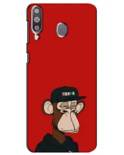 Чохол для Samsung Galaxy M30 (M305) з картинкою «Bored Ape — червоний фон» Чохол для Samsung Galaxy M30 (M305) з картинкою «Bored Ape — червоний фон»