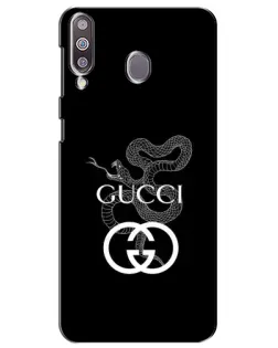 Чехол для Samsung Galaxy M30 (M305) с картинкой «Gucci — серебряная змея»