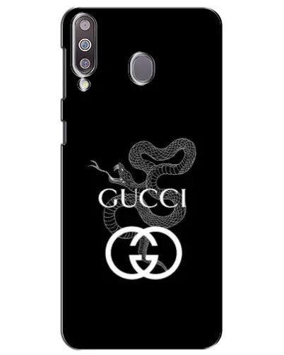 Чехол для Samsung Galaxy M30 (M305) с картинкой «Gucci — серебряная змея» Чехол для Samsung Galaxy M30 (M305) с картинкой «Gucci — серебряная змея»