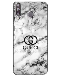 Чехол для Samsung Galaxy M30 (M305) с картинкой «Gucci — мраморный шик»