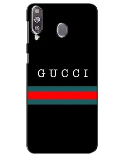 Чехол для Samsung Galaxy M30 (M305) с картинкой «Gucci — красный пояс»