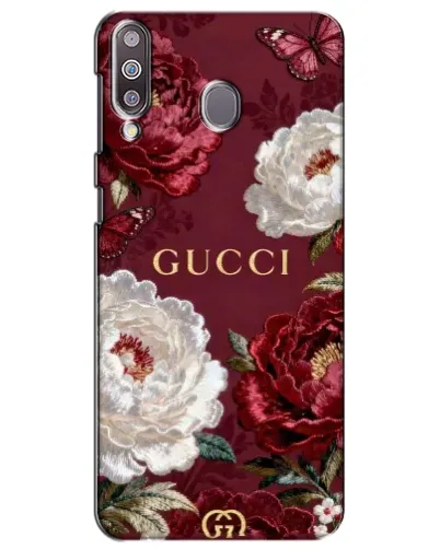 Чехол для Samsung Galaxy M30 (M305) с картинкой «Gucci — бордовые розы» Чехол для Samsung Galaxy M30 (M305) с картинкой «Gucci — бордовые розы»