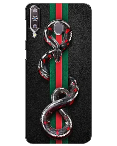 Чехол для Samsung Galaxy M30 (M305) с картинкой «Gucci — змея на полосе» Чехол для Samsung Galaxy M30 (M305) с картинкой «Gucci — змея на полосе»
