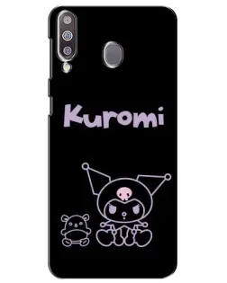 Чехол для Samsung Galaxy M30 (M305) с картинкой «Kuromi — черный минимализм» Чехол для Samsung Galaxy M30 (M305) с картинкой «Kuromi — черный минимализм»