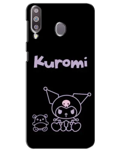 Чехол для Samsung Galaxy M30 (M305) с картинкой «Kuromi — черный минимализм»