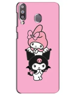 Чехол для Samsung Galaxy M30 (M305) с картинкой «My Melody и Kuromi» Чехол для Samsung Galaxy M30 (M305) с картинкой «My Melody и Kuromi»