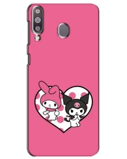 Чехол для Samsung Galaxy M30 (M305) с картинкой «Kuromi и My Melody» Чехол для Samsung Galaxy M30 (M305) с картинкой «Kuromi и My Melody»