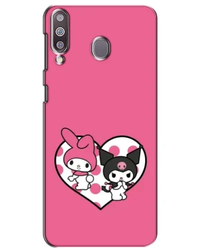 Чехол для Samsung Galaxy M30 (M305) с картинкой «Kuromi и My Melody»