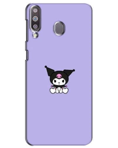 Чехол для Samsung Galaxy M30 (M305) с картинкой «Kuromi — фиолетовый минимализм»