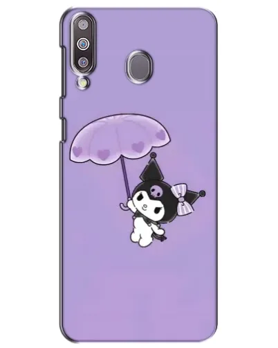 Чехол для Samsung Galaxy M30 (M305) с картинкой «Kuromi с зонтиком»