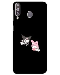 Чехол для Samsung Galaxy M30 (M305) с картинкой «My Melody и Kuromi» Чехол для Samsung Galaxy M30 (M305) с картинкой «My Melody и Kuromi»