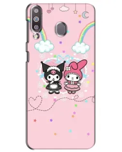 Чехол для Samsung Galaxy M30 (M305) с картинкой «My Melody и Kuromi» Чехол для Samsung Galaxy M30 (M305) с картинкой «My Melody и Kuromi»