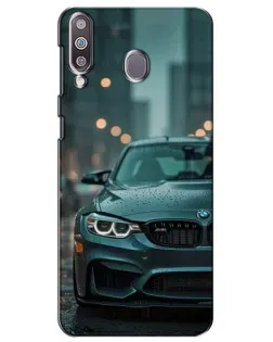 Чехол для Samsung Galaxy M30 (M305) с картинкой «BMW в огнях города»