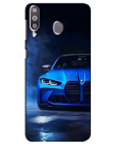 Чехол для Samsung Galaxy M30 (M305) с картинкой «Голубая BMW M4» Чехол для Samsung Galaxy M30 (M305) с картинкой «Голубая BMW M4»