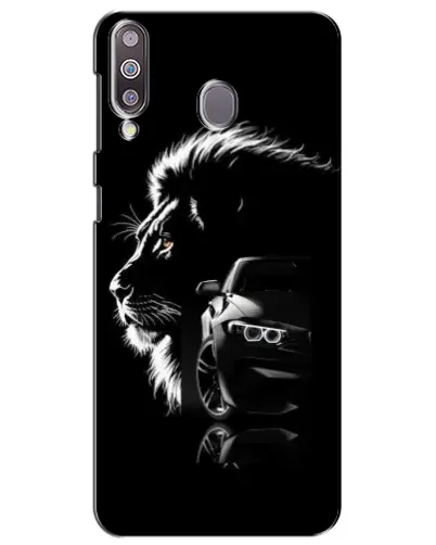 Чехол для Samsung Galaxy M30 (M305) с картинкой «BMW и лев» Чехол для Samsung Galaxy M30 (M305) с картинкой «BMW и лев»