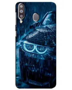 Чехол для Samsung Galaxy M30 (M305) с картинкой «BMW под дождем»
